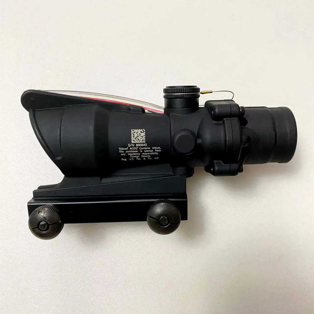 ACOG 4x32 BAC Riflescope | Dual Illuminated Red Chevron