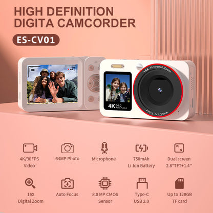 Miniature compact digital camera