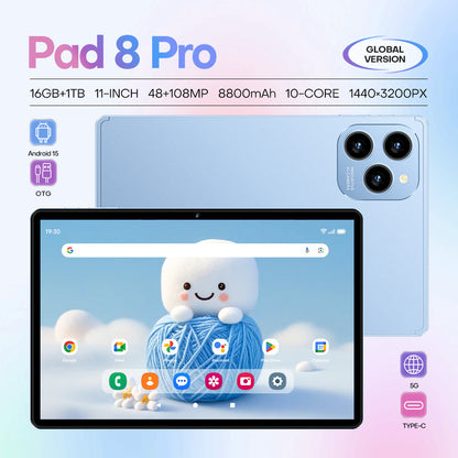 Pad 8 Pro 11-inch tablet with 16GB RAM and 1TB storage
