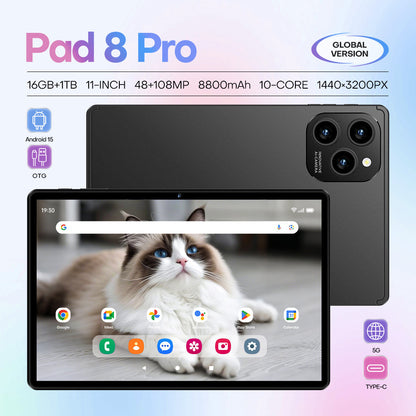 Pad 8 Pro 11-inch tablet with 16GB RAM and 1TB storage
