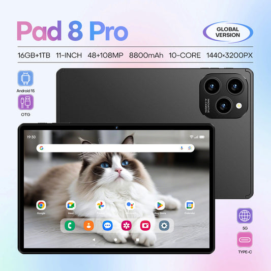 Pad 8 Pro 11-inch tablet with 16GB RAM and 1TB storage