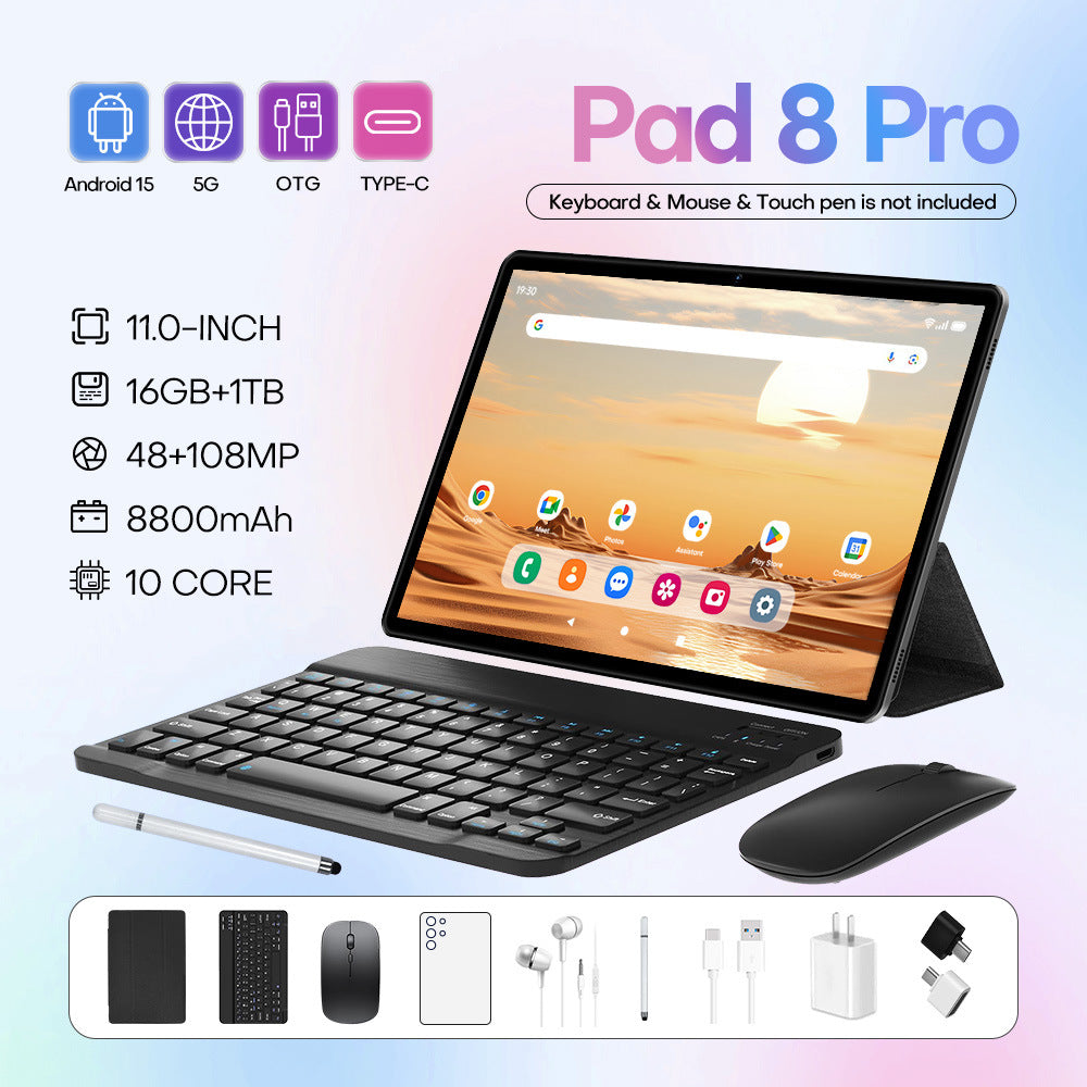 Pad 8 Pro 11-inch tablet with 16GB RAM and 1TB storage