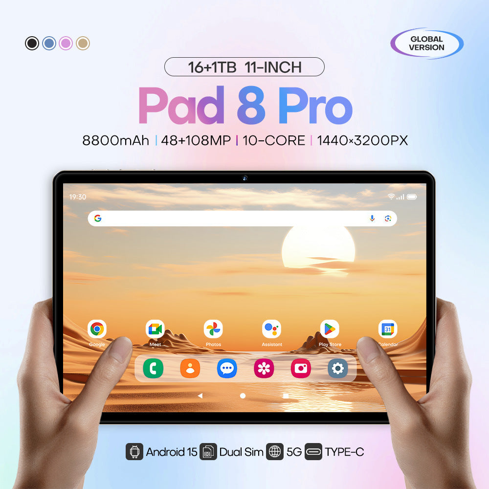 Pad 8 Pro 11-inch tablet with 16GB RAM and 1TB storage