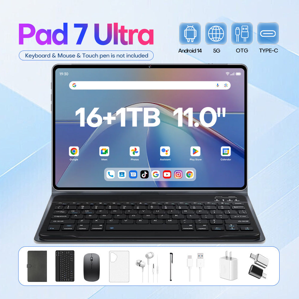 Pad 7 Ultra tablet computer, 10.1 inches, 16GB + 1TB